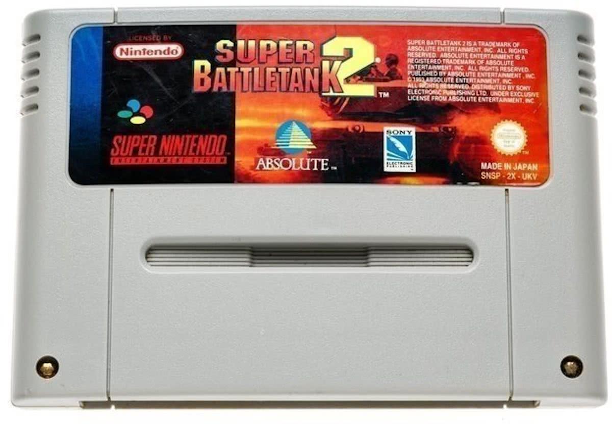 Super Battletank 2 - Super Nintendo [SNES] Game PAL